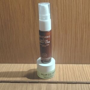 Youth To The People Duo- 15% Vitamin C + Caffeine Energy Serum & Dream Eye Cream